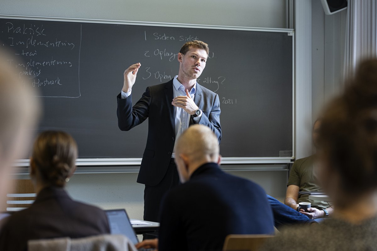 Anders Winnerskjold på Aarhus Universitet. 