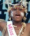 Ved kulturfestivalen på øen Baluan blev der også kåret en "Miss Culture". Foto fra filmen: Christian Suhr.