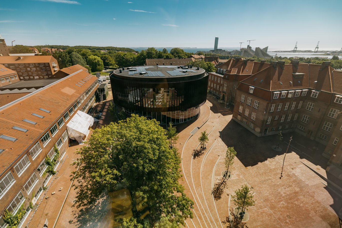 Byaudiotoriet set fra oven i Universitetsbyen