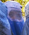 Tre kvinder i burka