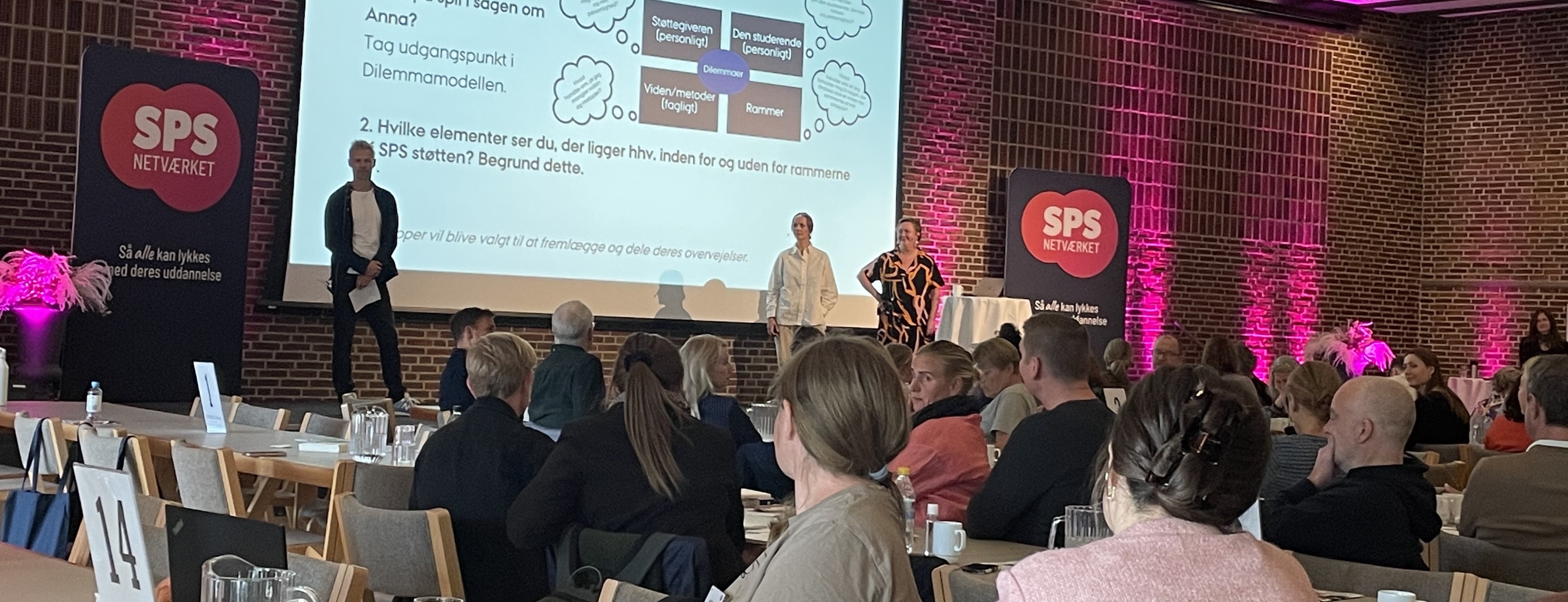 Billede af oplægsholdere ved SPS konferencen