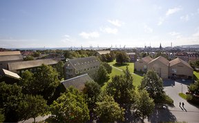 Aarhus Universitet - udsigt over Campus Aarhus
